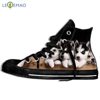 custom sneakers hot lovely puppyfor menhigh quality lovely puppy canvas trends comfortable ultra light sports shoes