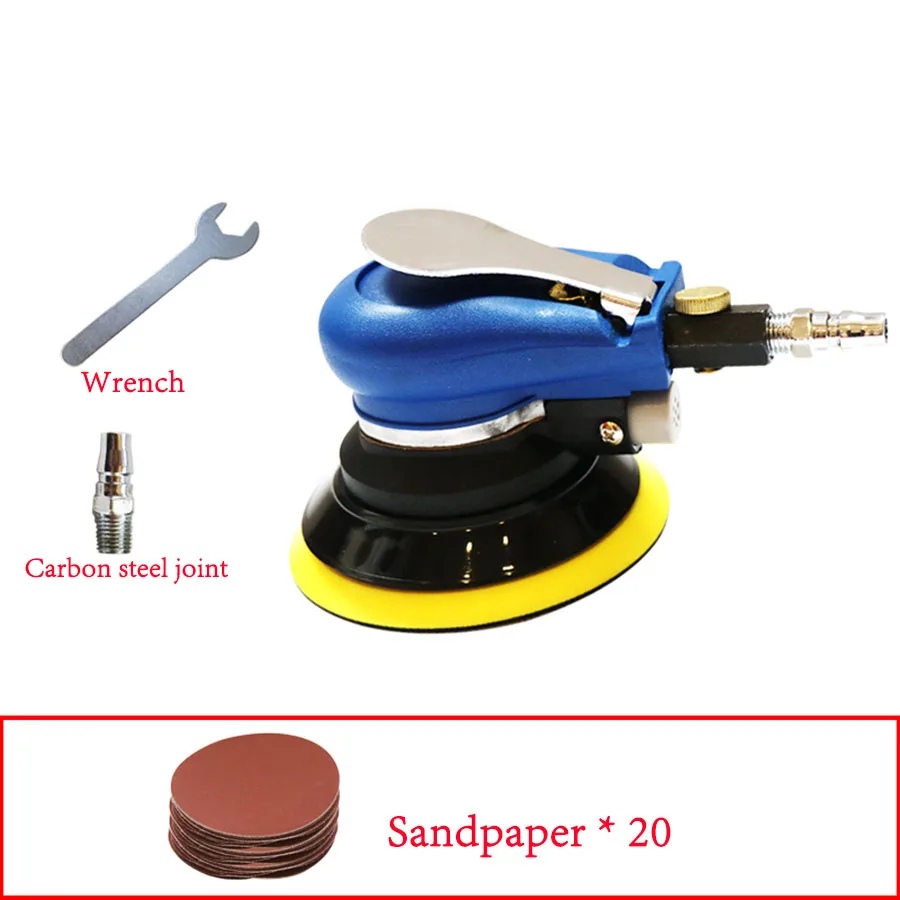 Шлифовальная машинка 5 дюймов непылепоглощающая матовая поверхность круглая