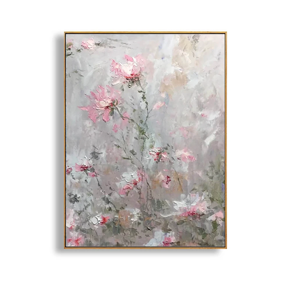 

Абстрактная картина маслом LBLUE