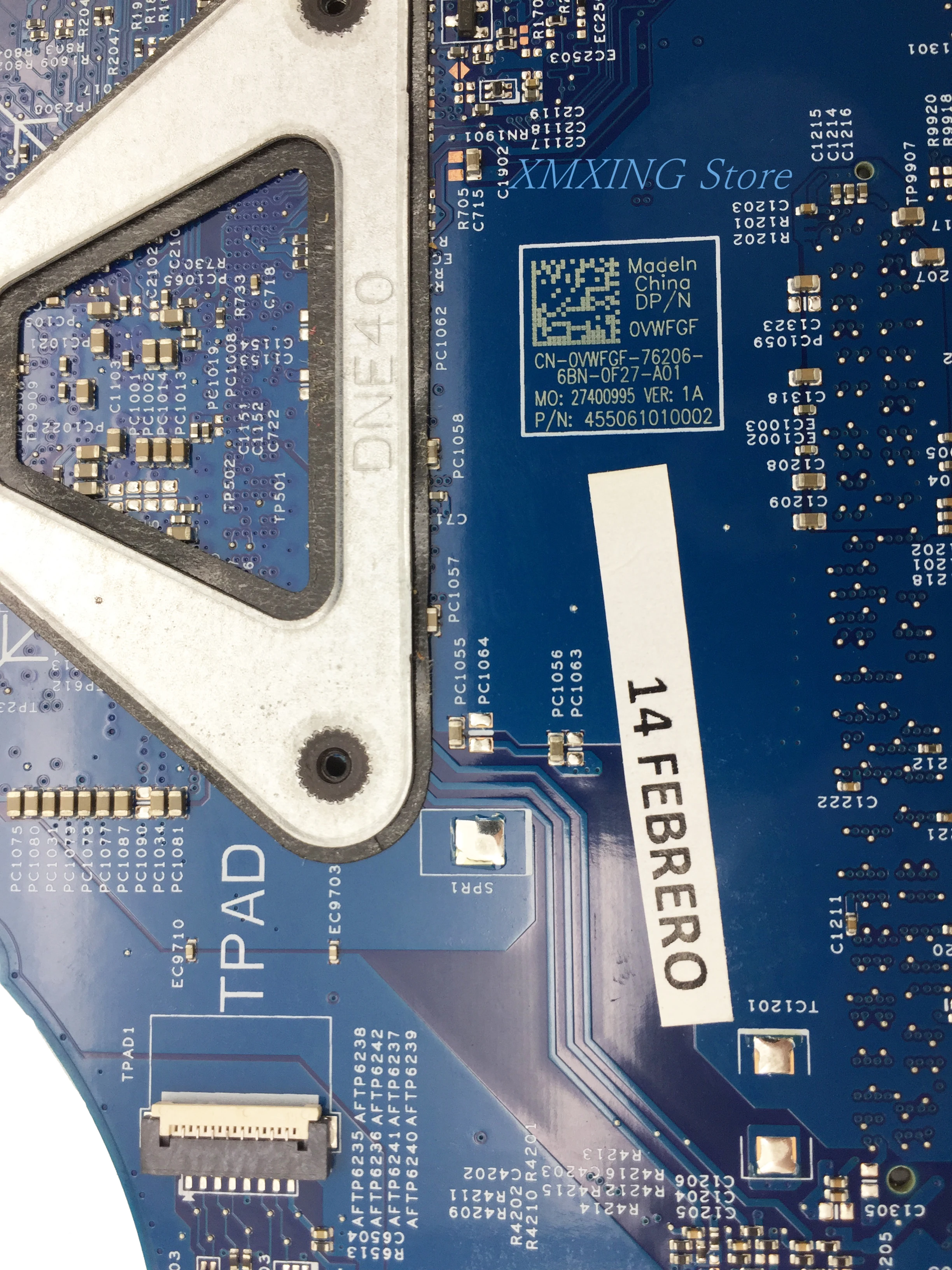 Материнская плата FULCOL для ноутбука DELL latitude 3570 3470 14291-1 CPU I5 CN-0YKP8M 0VWFGF YKP8M