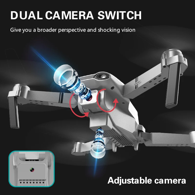 

2021 new S602 RC Drone 4K HD Dual Camera Professional Aerial Photography WIFI FPV Foldable Quadcopter Height Hold helicopter