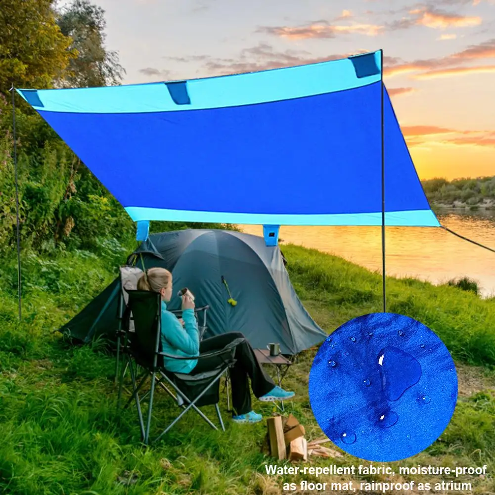 

Moisture-proof Beach Mat Sandfree Beach Mat Portable Waterproof Quick Drying Beach Blanket for Outdoor Camping Picnic tent