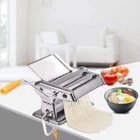 stainless steel noodle maker household manual pasta making machine spaghetti hand cutter noodle pressing machine kitchen tools