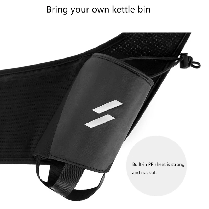 

Nylon Cover Pearl Cotton Filling Sports Water Bottle Waist Bag Bike Kettle Pack