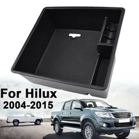 armrest storage box center for toyota hilux an10 an20 an30 2004 2015 2012 2013 2014 console container organizer coin tray holder