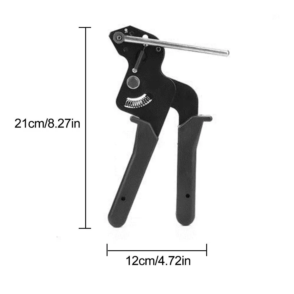 

Cable Tie Tool Stainless Steel Cable Tie Tensioner Cutter Band Binding Tool Fastening Cutting Plier Tensioning Tool Up To 12mm