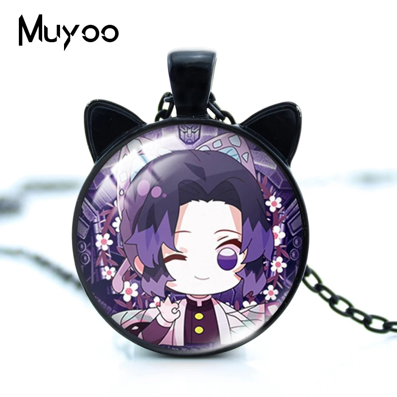 Новинка 2021 ожерелье с подвеской в виде кота из мультфильма аниме рассекающий