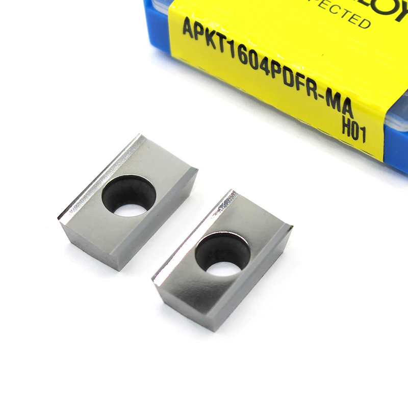 APKT1604 PDFR MA H01 100% оригинальный Фрезерный резак из алюминиевого сплава прорезанный