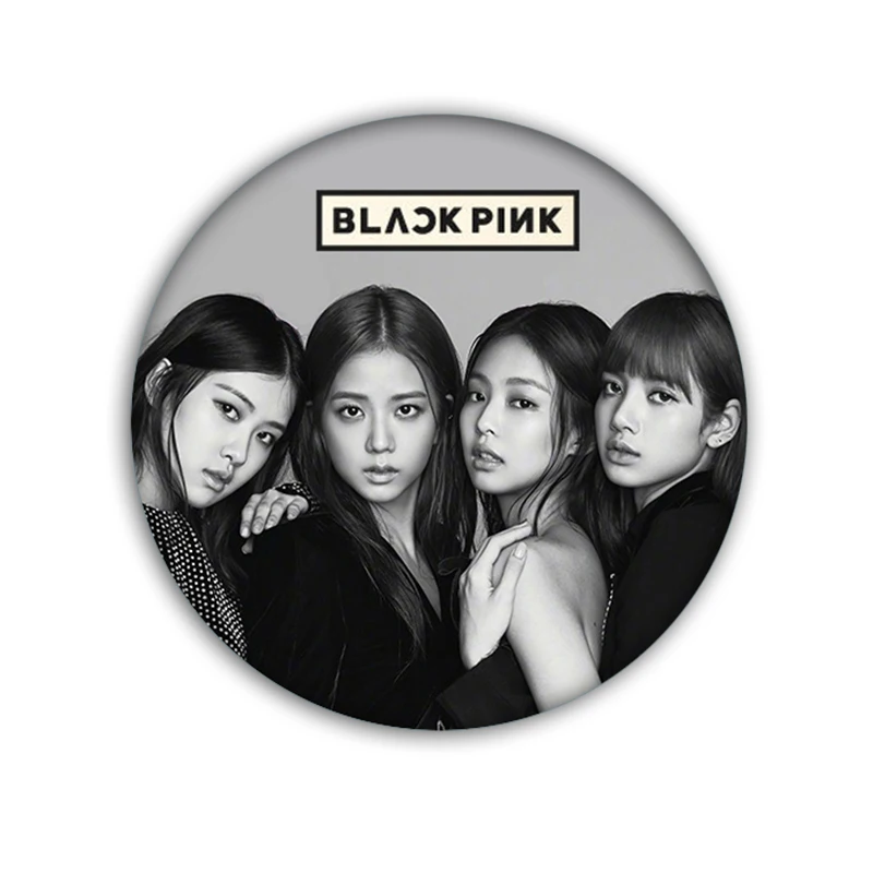 Nengdou T46 Корейский KPOP черный розовый альбом для девочек значок для толстовки футболка DIY брошь, заколка, аксессуары для одежды украшение для рюкзака - Цвет: T46-3