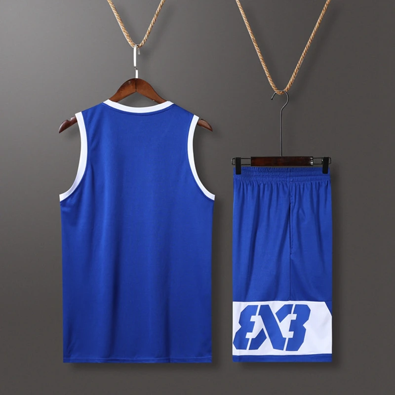 Дышащий модный спортивный костюм с принтом без рукавов майка шорты студенческий