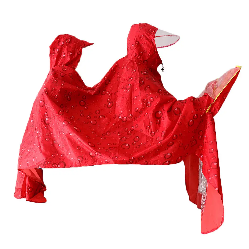 Дождевик для велоспорта накидка от дождя пончо двойное непромокаемое из ткани |