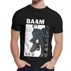 Baam башни Бога тог Jyu в фиалковом цвете, Изящная футболка с круглым вырезом и Geek Для мужчин натуральный хлопок большой Размеры футболка