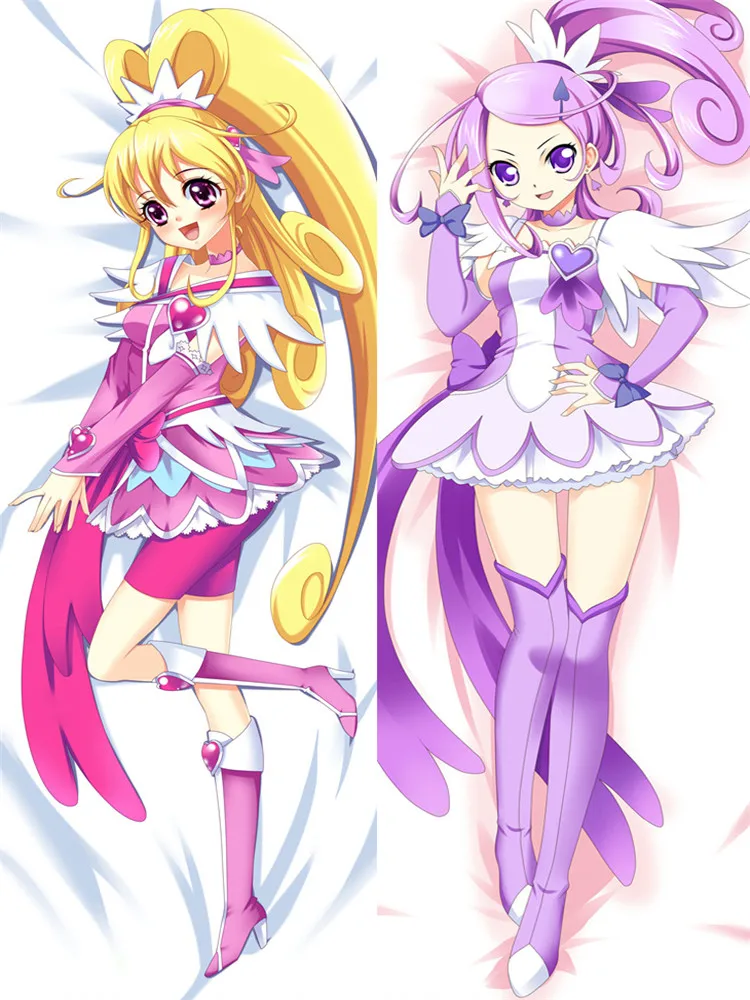 2018-July update Аниме Pretty Cure Precure иероглифы обнимающие подушки наволочка Dakimakura