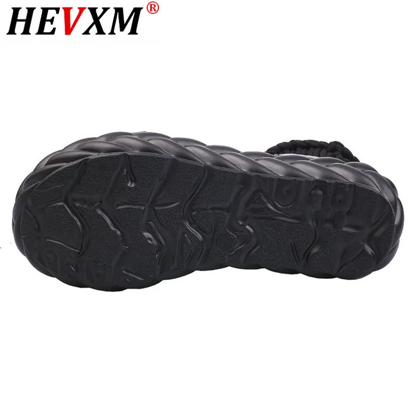 

2021 Casual Women Flats Sandalias Fashion Knit Peep Toe Summer Gladiator Round Buckle Girls Outdoor Beach Shoes