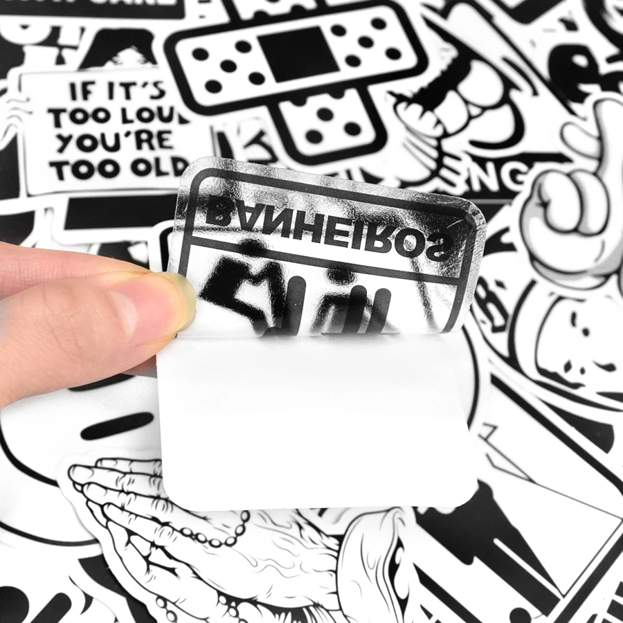 Наклейки для ноутбука скейтборда автомобиля гитары чемодана велосипеда 100 шт. -