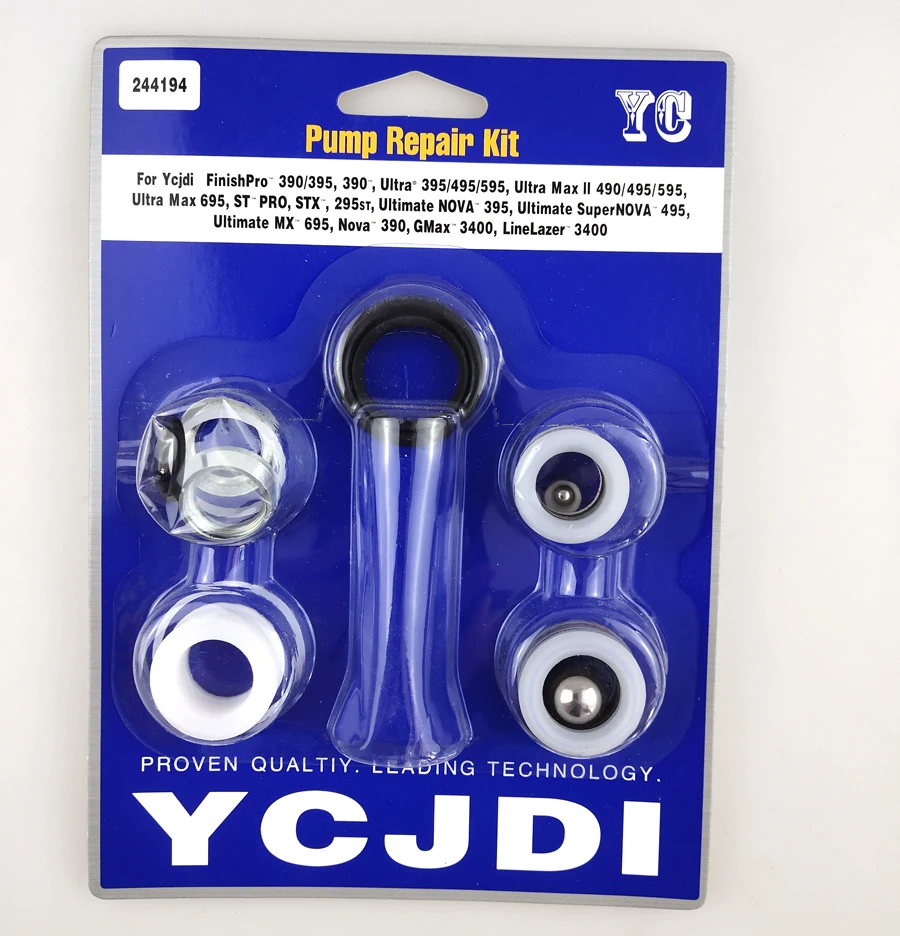 Aftermarket насос для ремонта Упаковка Комплект 244194 Graco распылитель пистолет 390 395 490 495