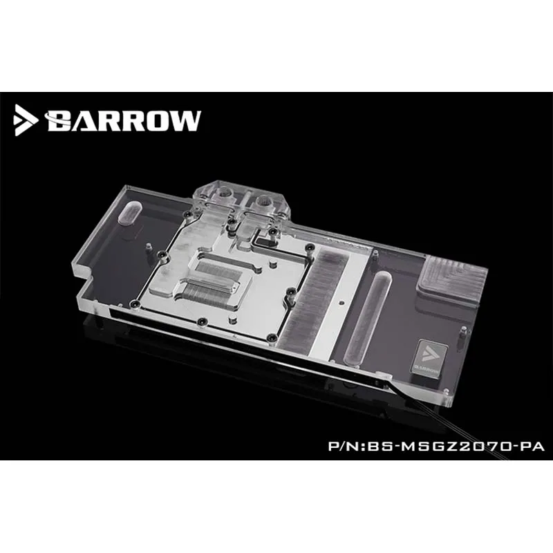 

Barrow PC water cooling GPU cooler video card Radiator for msi RTX2070 GAMING Z 8G/GAMING X 8G /ARMOR 8G LRC2.0 BS-MSGZ2070-PA