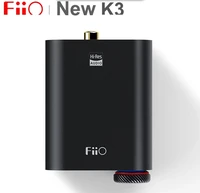 fiio k3s new k3 portable headphone amplifier usb c dac decoding amp support coaxial optical digital outs pcm384kdsd256