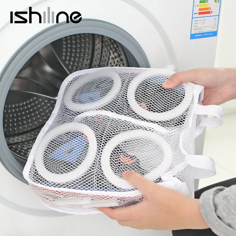3 Color Shoes Wash Bag for Washing Machine Portable Shoes Organizer Bra Underwear Laundry Storage Bags for Sneakers Pouch