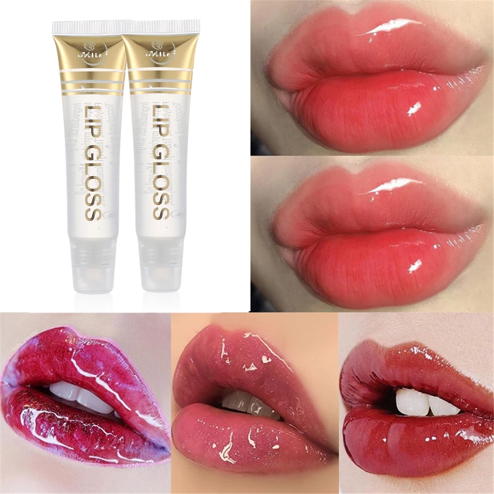 Кристальная губная помада, питательная помада, масло, прозрачный роликовый шарик, сушеные цветы, эссенция для губ, стойкий увлажняющий Блестящий Блеск для губ
