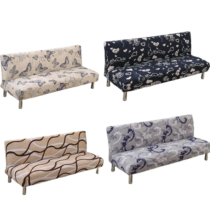 Безрукий диван-кровать раскладной Чехлы покрывало для Гостиная без защита на