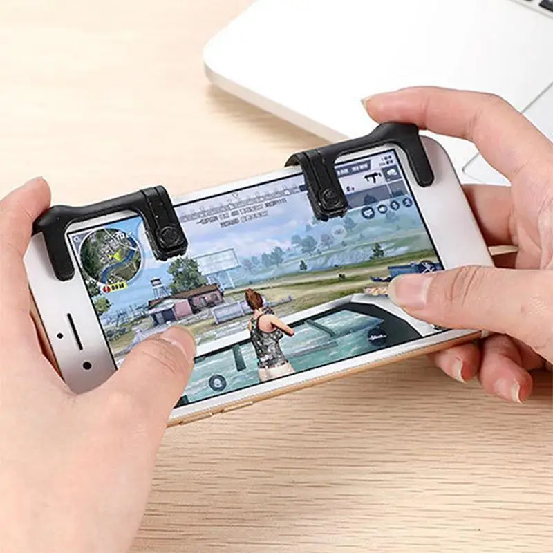 MeterMall 1 пара игровой триггер смартфон игры шутер контроллер огонь кнопка ручка