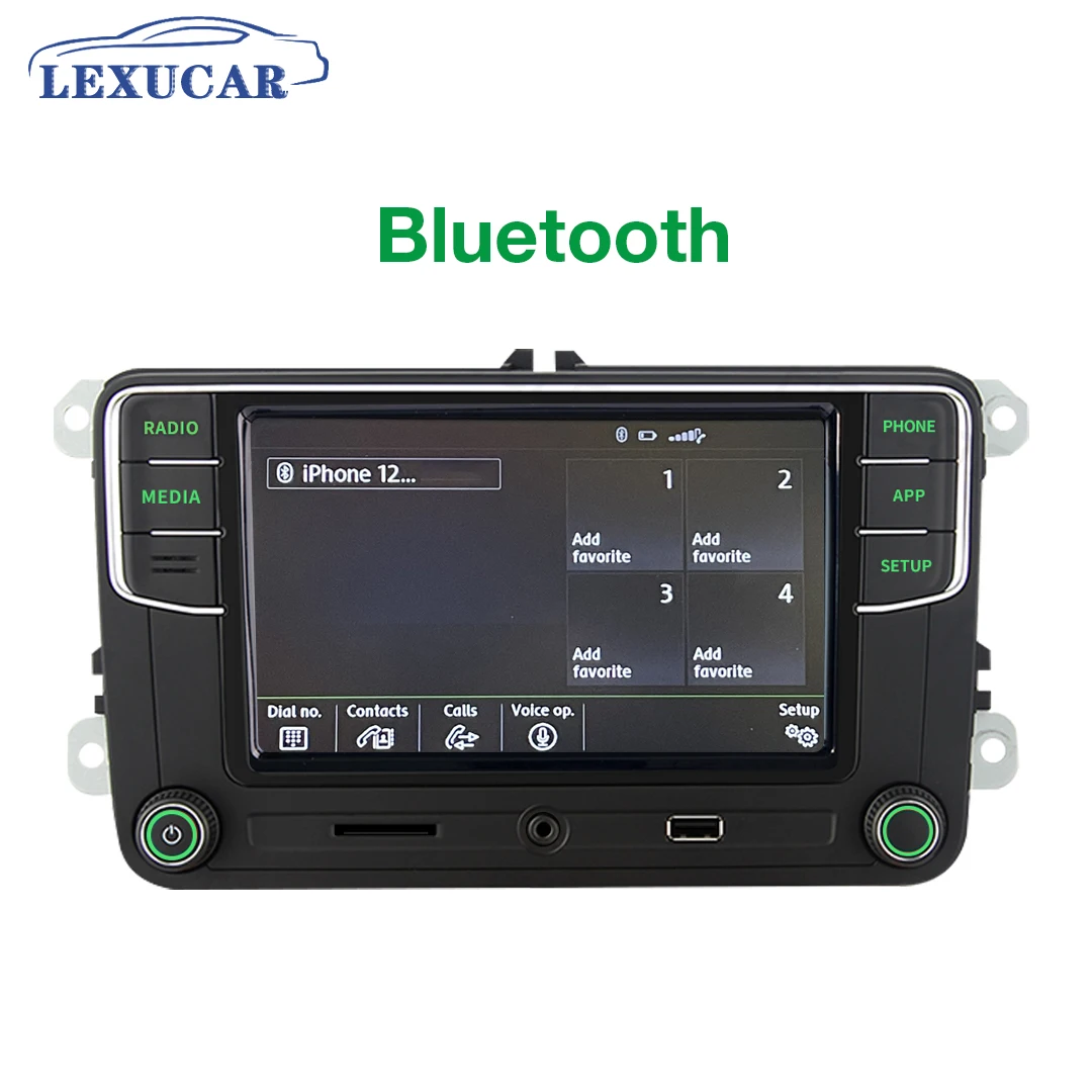 Автомагнитола RCD330 Plus мультимедийная система на Android с Mirrorlink зеленсветильник Том