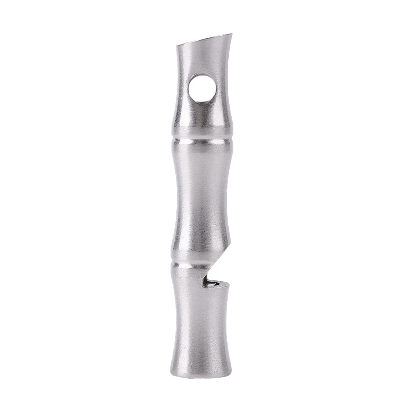

Outdoor Camping Survival Whistle Loud Sounds High Quality Stainless Two Tone pet Dog Training Whistle
