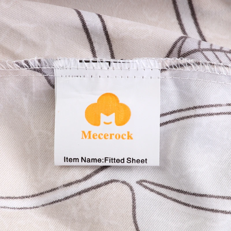 Эластичная простыня с принтом мягкий чехол для матраса новый дизайн льняные