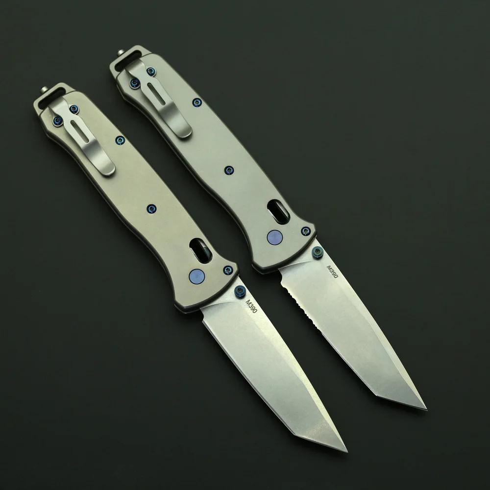 Новый карманный складной нож GODFUR 537 года титановая ручка Mark M390 тактические ножи