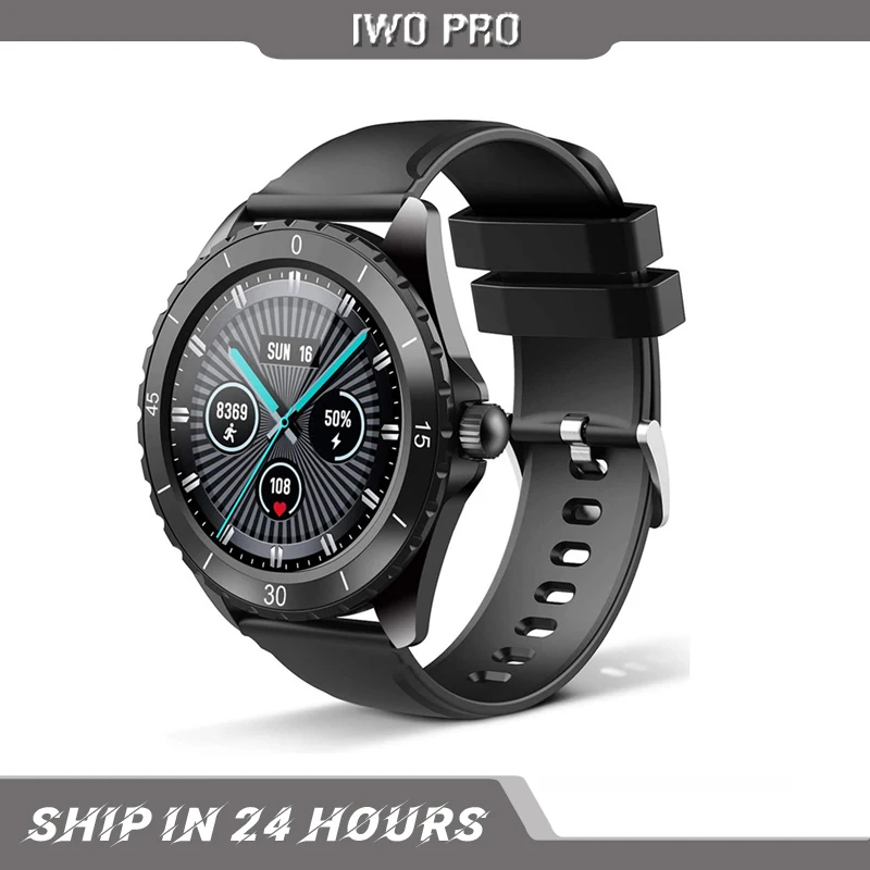

IWO PRO Smart Watch 2020 G18 Full Touch Screen Bluetooth Smartwatch Blood Pressure Heart Rate Monitor Wristband For IOS Android