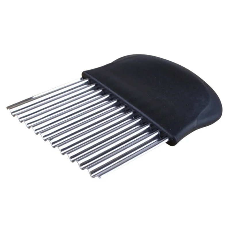 

French Fries Cutter Vegetable Potato Chips Making Peeler Wavy Edged Knife Fruit Shredder Slicer Kitchen Tool Accessories Cocina