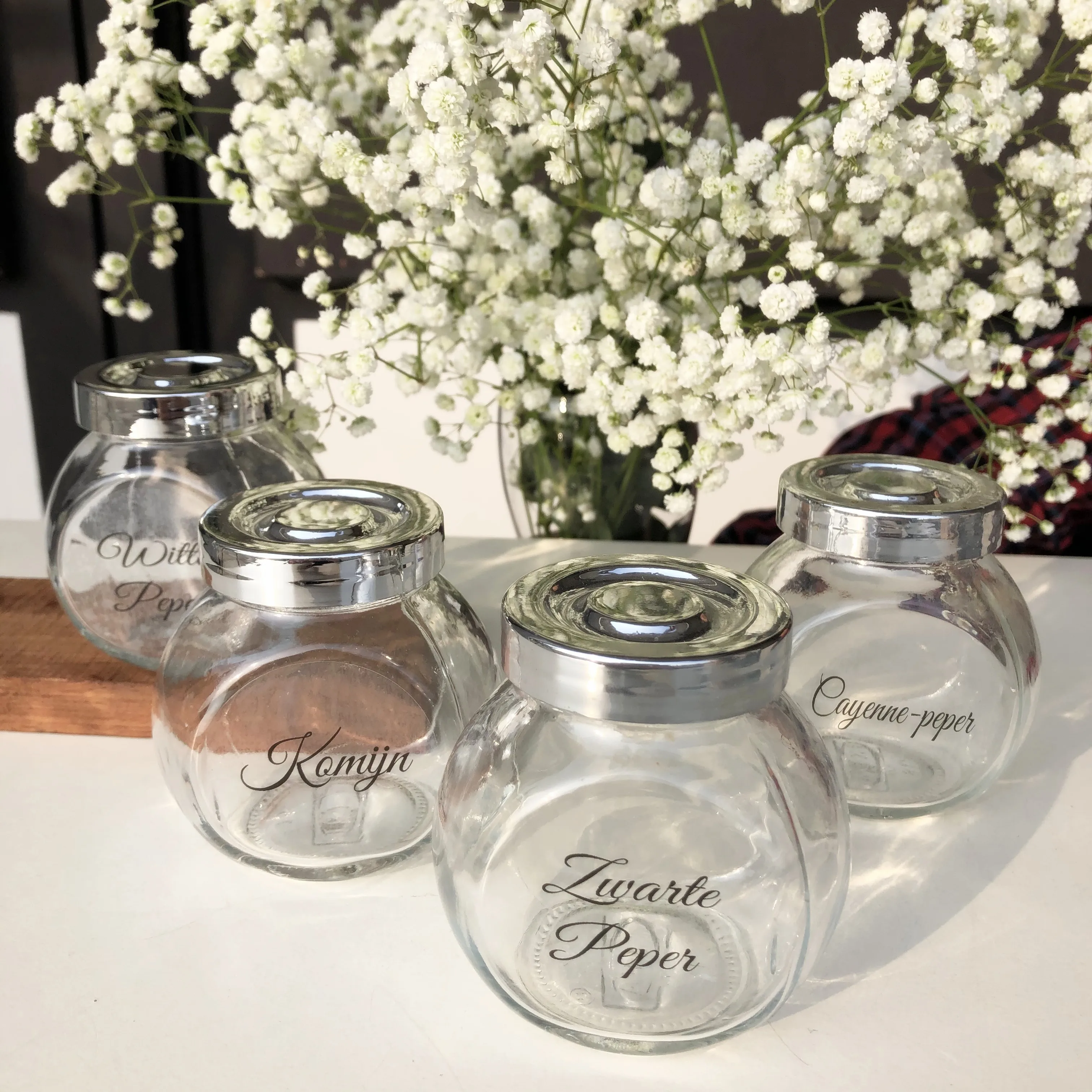 

PRINTABLE PANTRY LABELS Kitchen Canister Labels Personalized 5cm Jar Decals bottle stickers ( Canister not included)