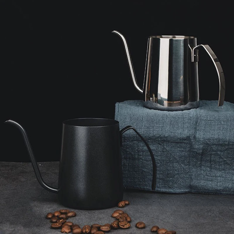 350 мл ручной капельный кофейник залейте Кофе чайник маленький 304 нержавеющая