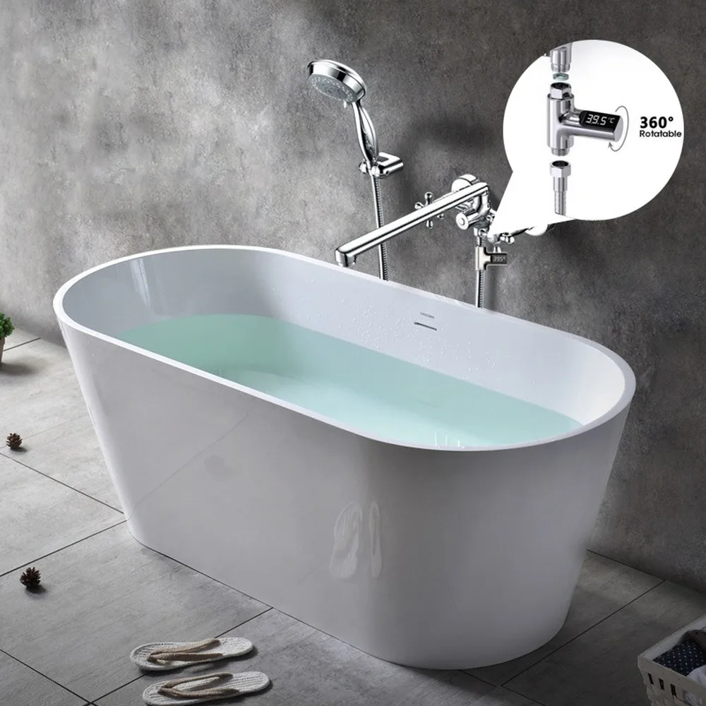 Светодиодный термометр для детского душа с цифровым дисплеем измеритель