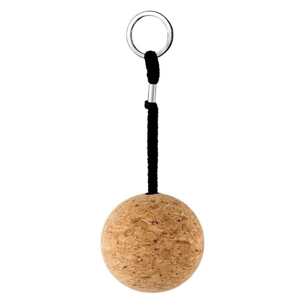 

50mm Boat Floating Cork Keyring Water Buoyant Ball Floating Kayak Key Chain