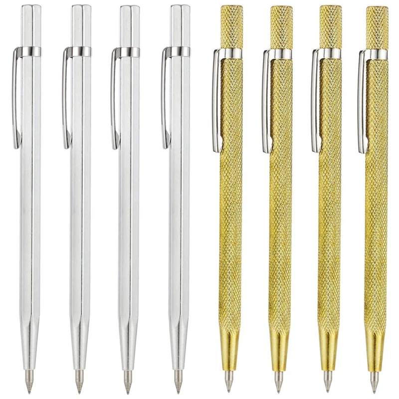 

8Pcs Tip Scriber Etching Engraving Pen Glass Scribe Tool Aluminium Etching Engraving Penfor Ceramics Glass