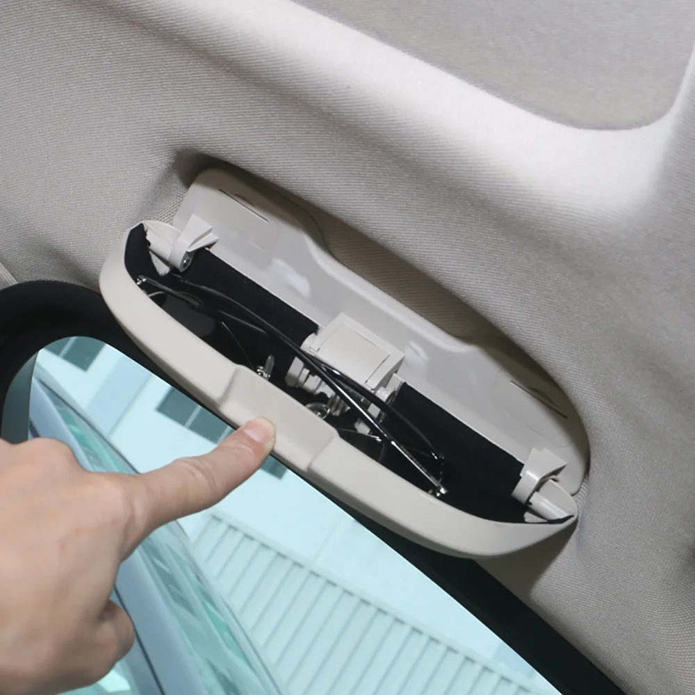 Автомобильная коробка для солнцезащитных очков органайзер держатель чехол