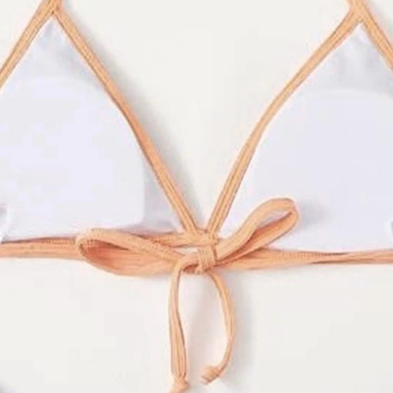 

Women Color Matching Bikini Set Push Up Swimsuit Beachwear Padded Swimwear Padded Bra Straps High Waist Swimsuit