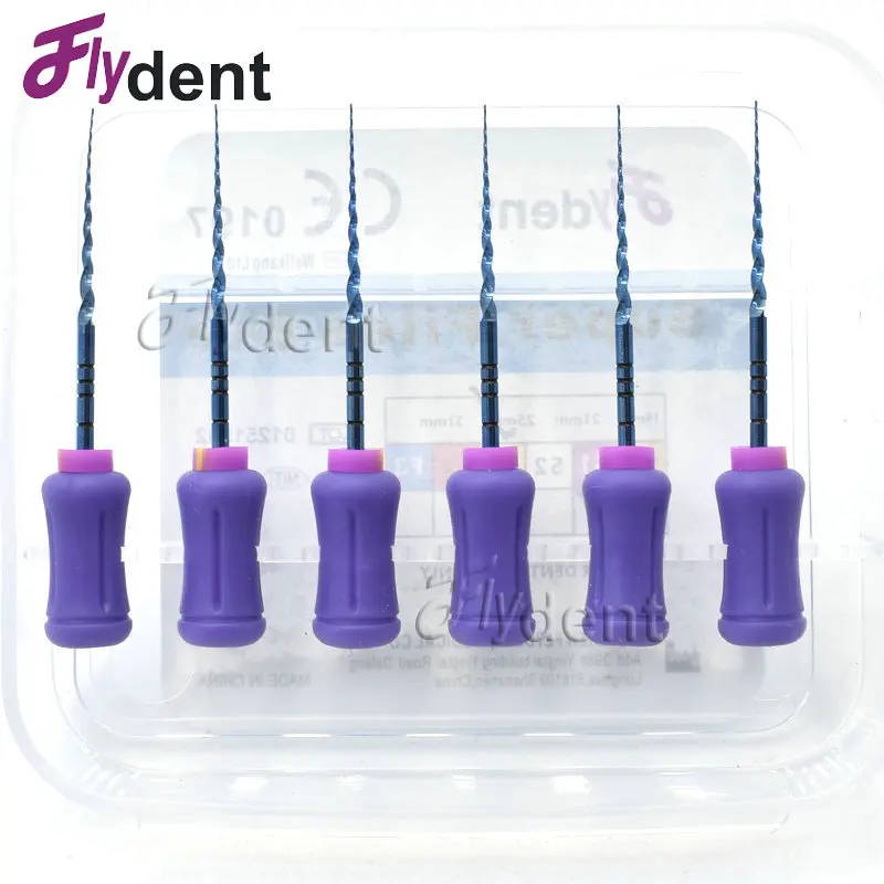 Стоматологические файлы Superfiles Handuse синие металлические eflydent