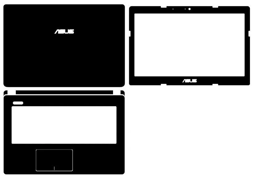 Наклейки для ASUS ROG G14 GA401IV GA401 GA401I UX306 UX306UA U306 U306UA A45V K45V A85 R400 X551 X551M UX301 3 шт. |