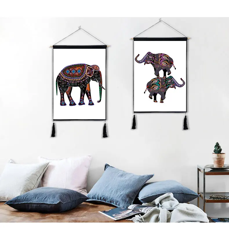 Тайская вешается на стену декоративный холст домашний фон Настенная подвесная