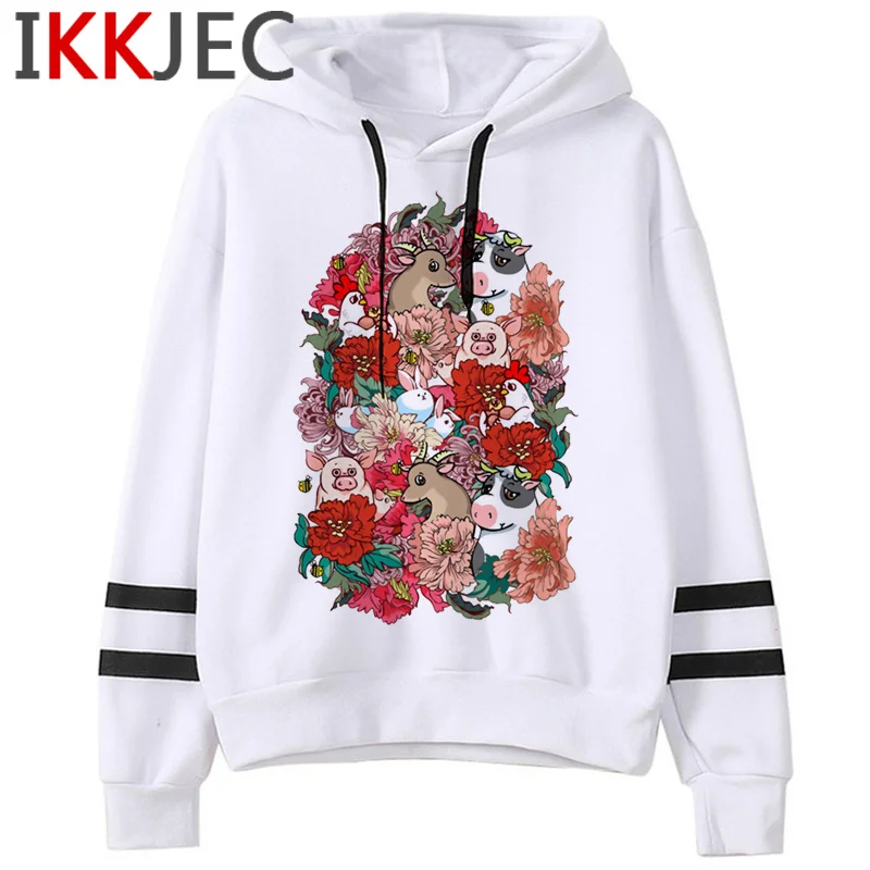 Веганских материалов толстовки женская уличная одежда с графическим принтом