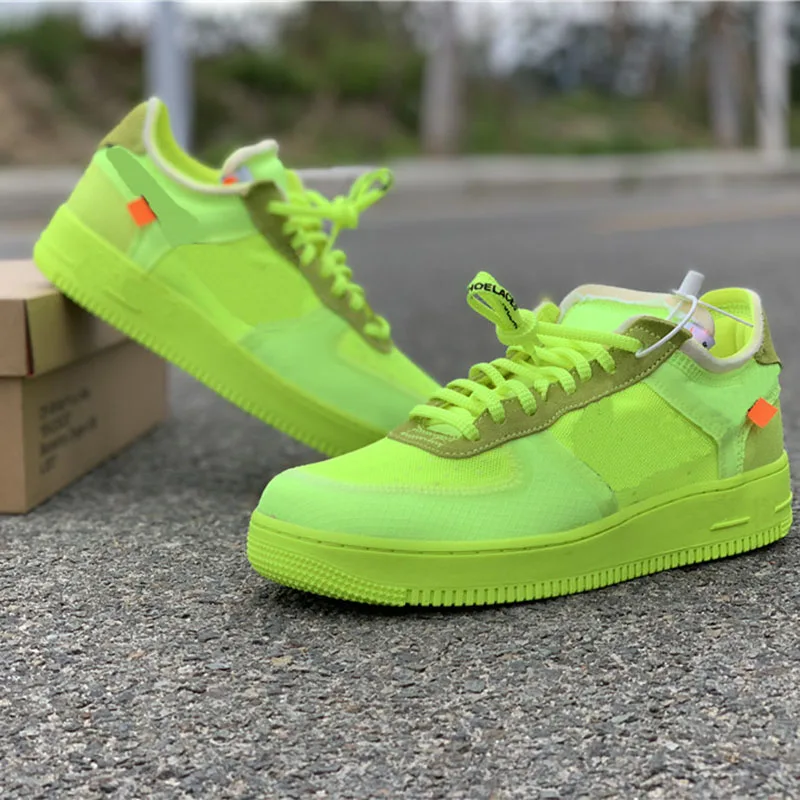 2019 оптовая продажа горячая Ins белая ледяная синяя подошва кроссовки форсинг 1