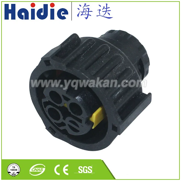 

Free shipping 2sets 3pin auto cable plastic sealed sensor plug wiring waterproof connector 1-1813099-2