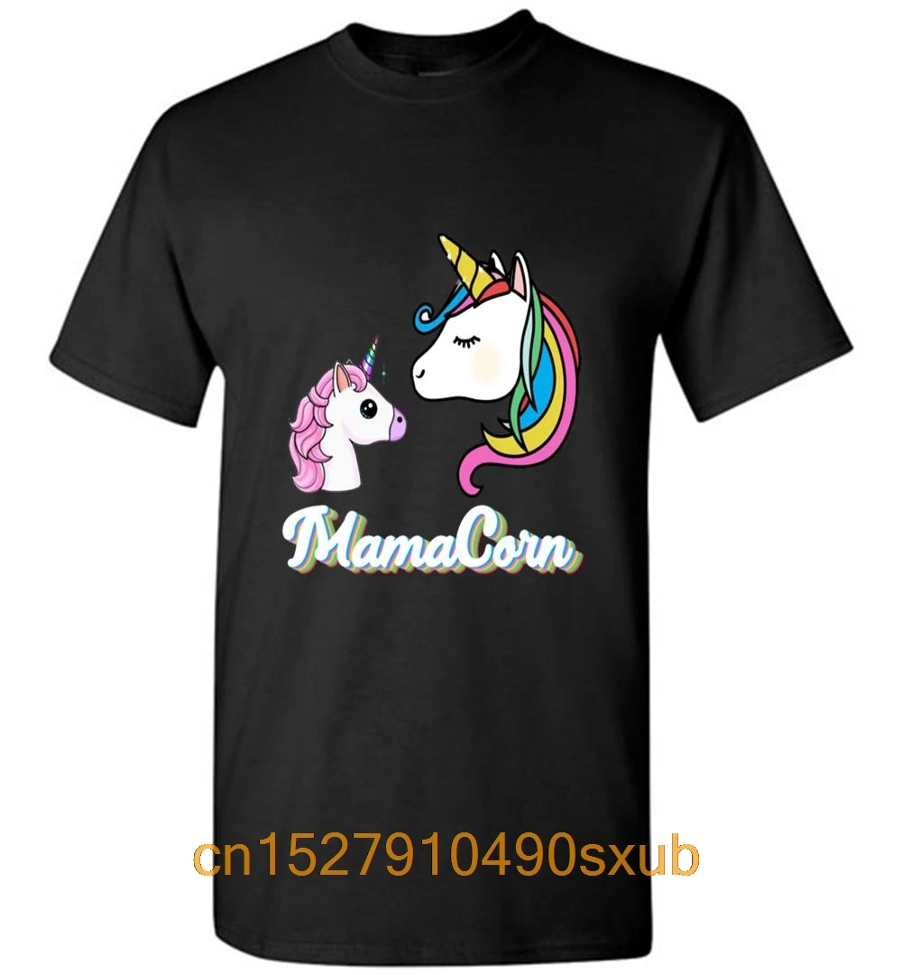 Мужская футболка Mamacorn Unicorn Mom And Baby|Мужские футболки| |
