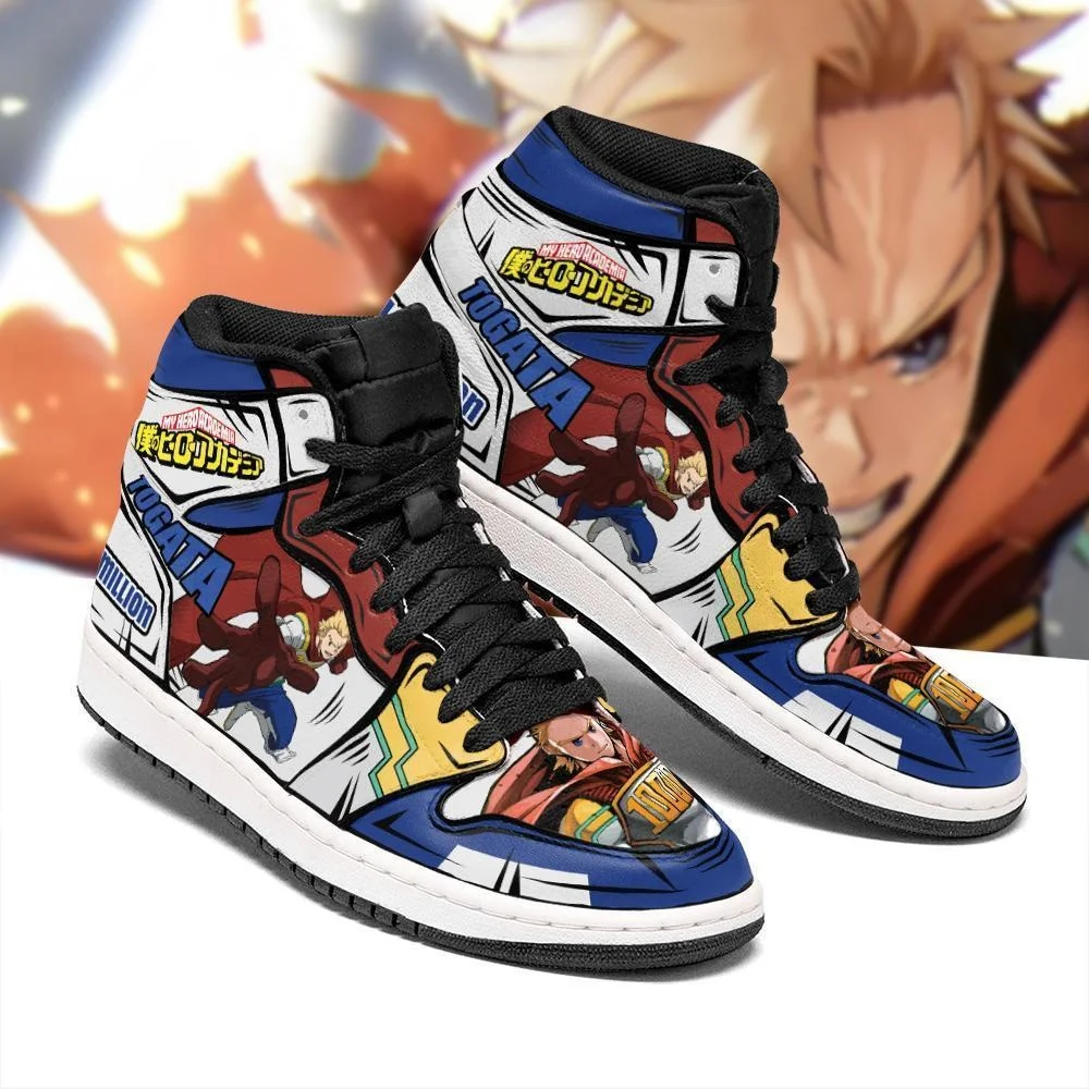 

Lemillion Mirio Sneakers Custom My Hero Academia Anime Shoes MN05