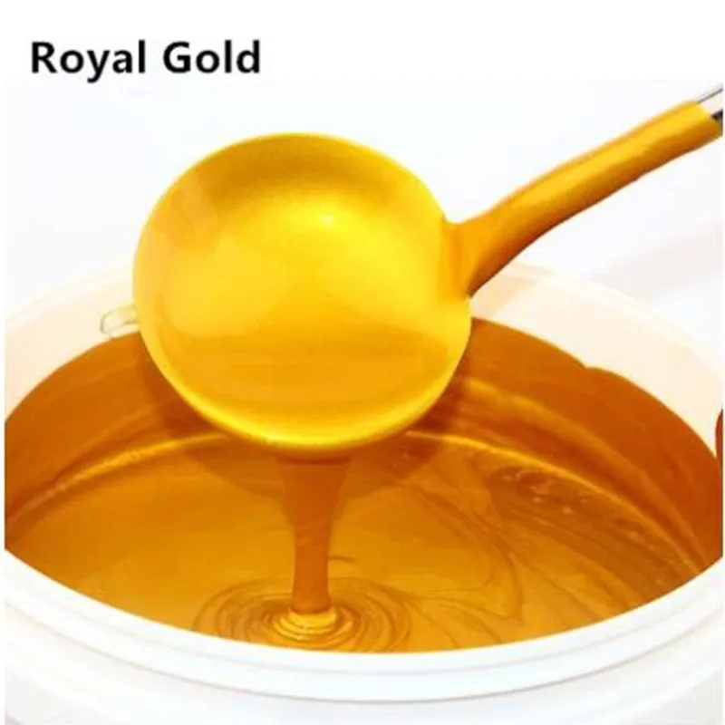 Бронзовая краска на водной основе 50 г для дерева золотой статуи мебели Золотая