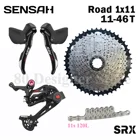 Комплект для велосипеда SENSAH 11 s SRX PRO 1x11 Speed, 11 s Road Groupset, RL переключатель + задние переключатели, велосипеды для гравия, велосипед для велокросса, шоссейный велосипед