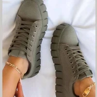 womens casual thick soled womens shoes fashionable womens white sneakers in spring and autumn 2021 extra large 43